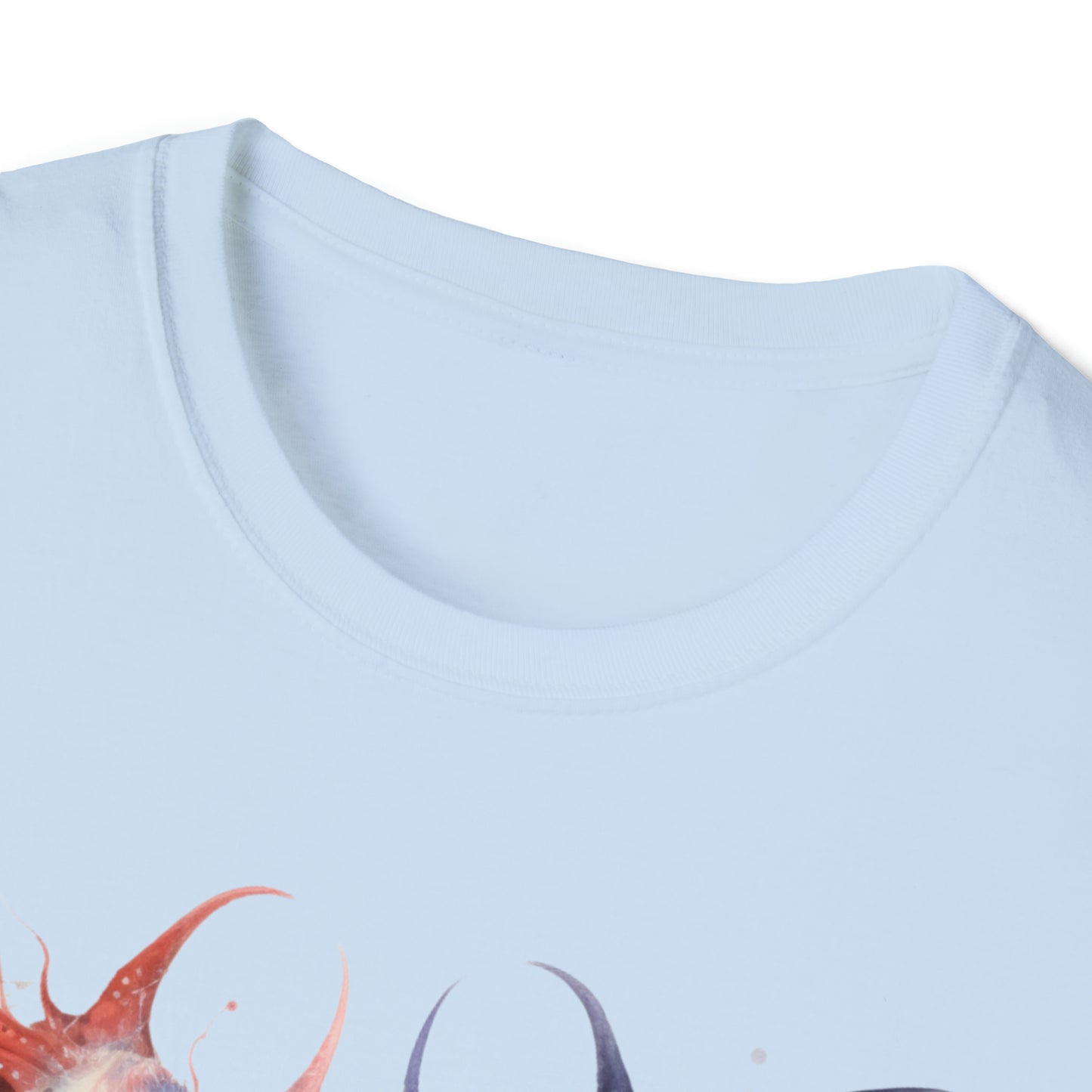 Cosmic Horror Dark Fairies Watercolor Art Tee Shirt