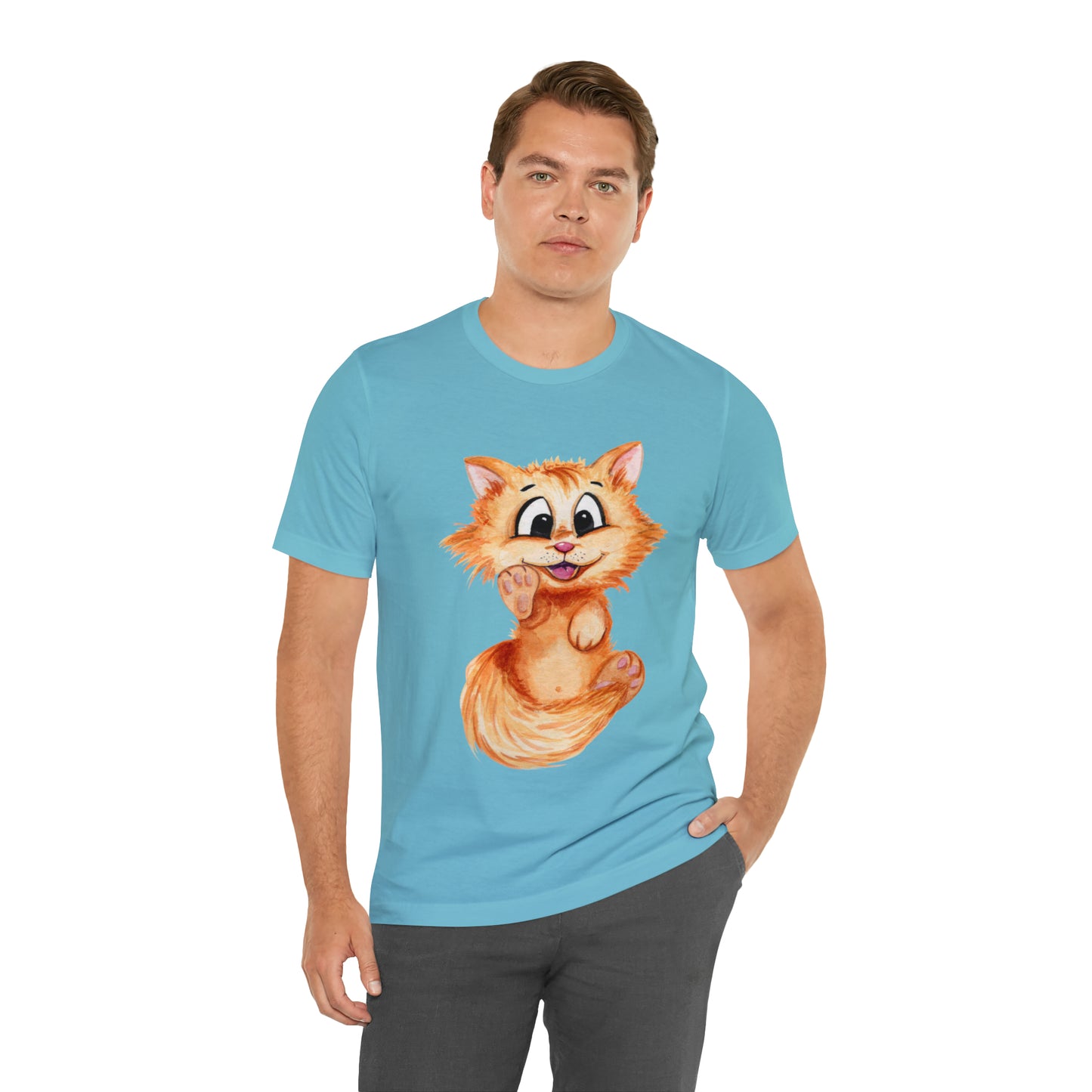 Cuddly Kitty Tee Shirt - Adorable and Comfortable Cat Lover Fashion