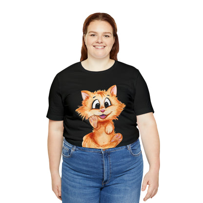 Cuddly Kitty Tee Shirt - Adorable and Comfortable Cat Lover Fashion