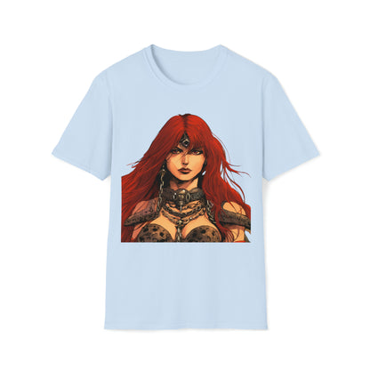 Red Sonja - The Greatest Swordswoman of the Hyborean Age, T-Shirt,  Warrior Woman, Female Fighter, Heroic Fantasy, Strong Female Character,