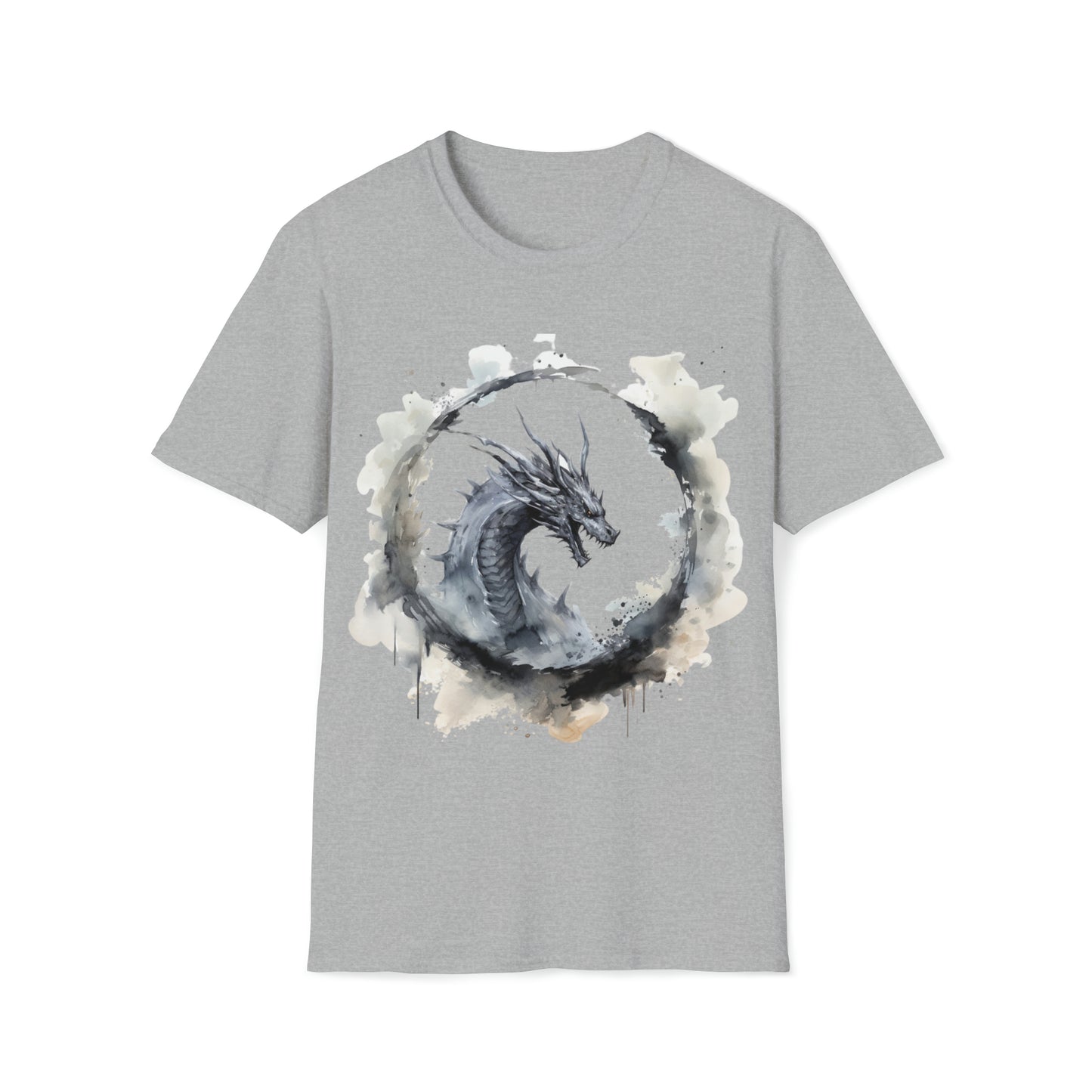 Wabi Sabi Dragon Tee Shirt, Dragon Art Tee, Embracing Imperfection, Whimsical Dragon Design, Japanese Aesthetics, Zen Art, Dragon Lover,