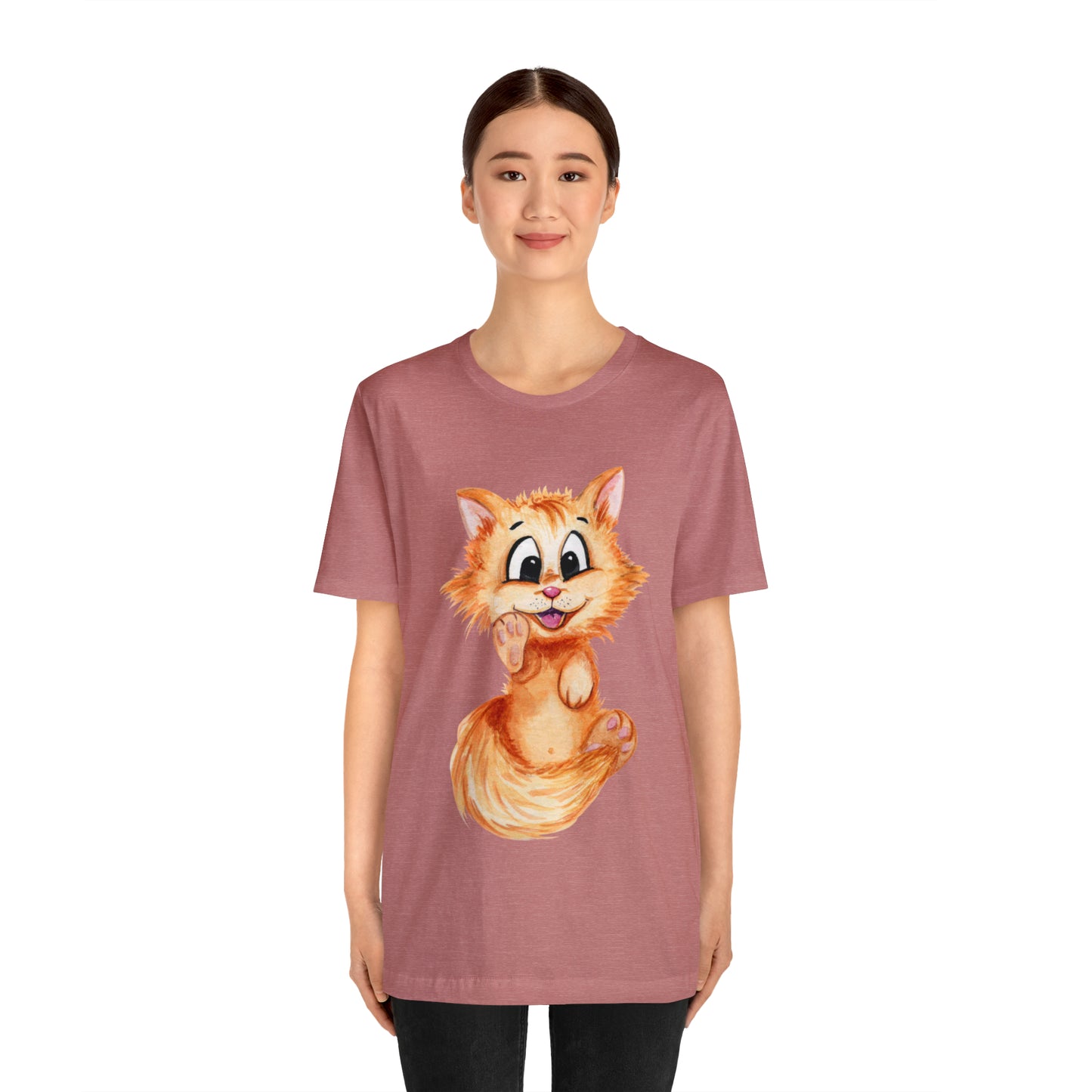 Cuddly Kitty Tee Shirt - Adorable and Comfortable Cat Lover Fashion