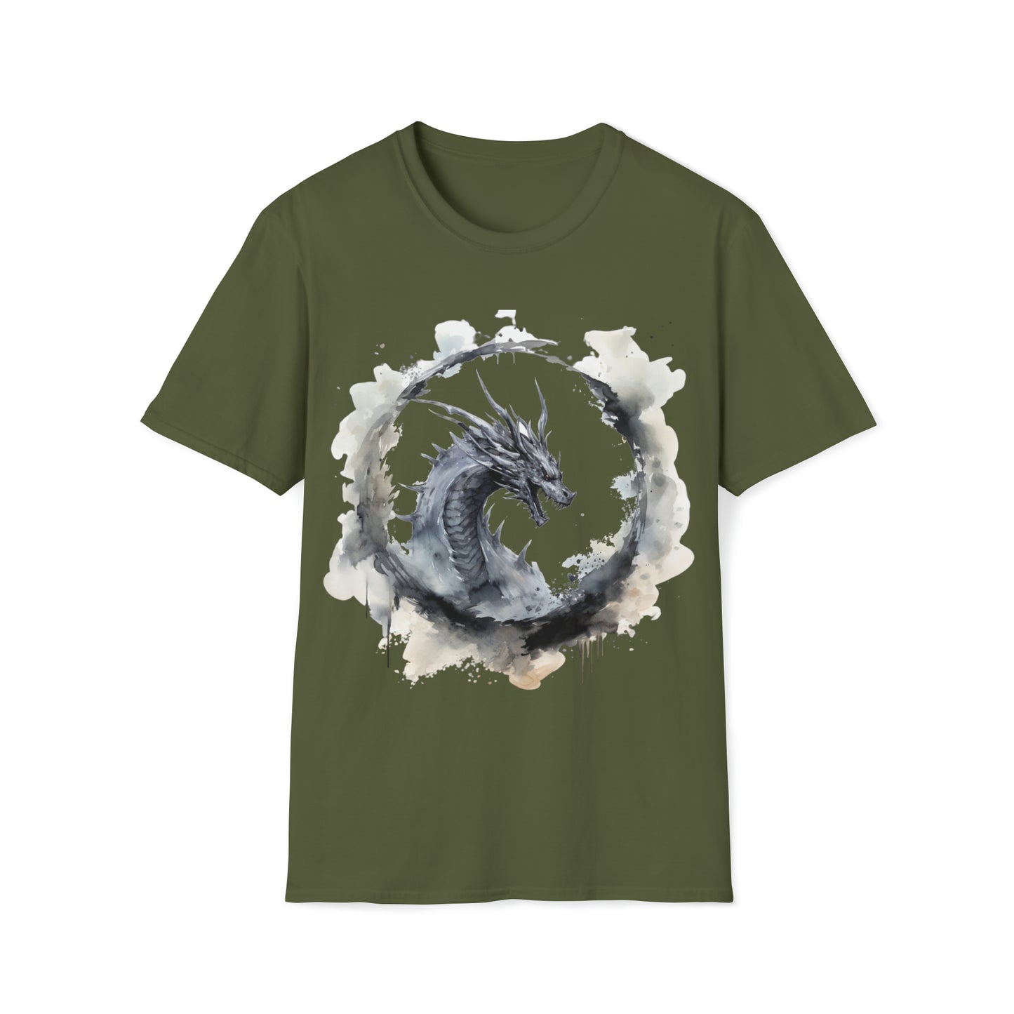 Wabi Sabi Dragon Tee Shirt, Dragon Art Tee, Embracing Imperfection, Whimsical Dragon Design, Japanese Aesthetics, Zen Art, Dragon Lover,