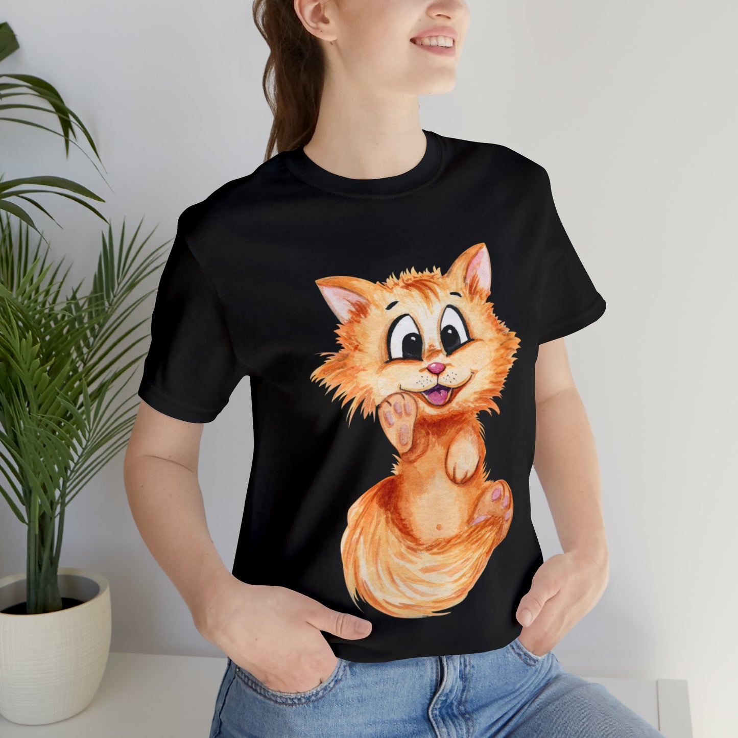 Cuddly Kitty Tee Shirt - Adorable and Comfortable Cat Lover Fashion