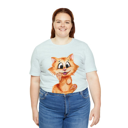 Cuddly Kitty Tee Shirt - Adorable and Comfortable Cat Lover Fashion