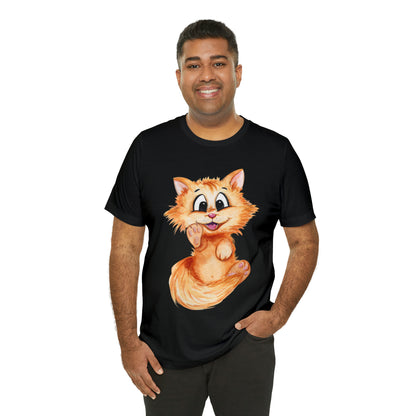 Cuddly Kitty Tee Shirt - Adorable and Comfortable Cat Lover Fashion