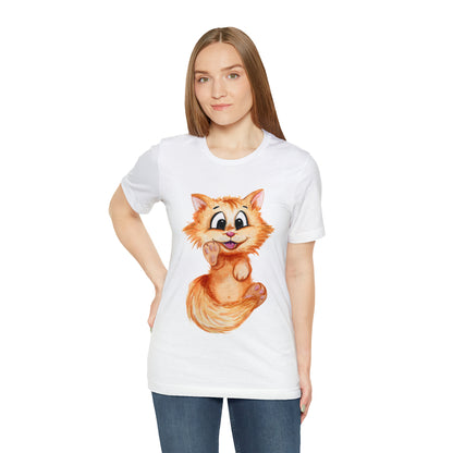 Cuddly Kitty Tee Shirt - Adorable and Comfortable Cat Lover Fashion