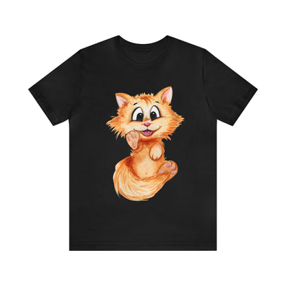 Cuddly Kitty Tee Shirt - Adorable and Comfortable Cat Lover Fashion