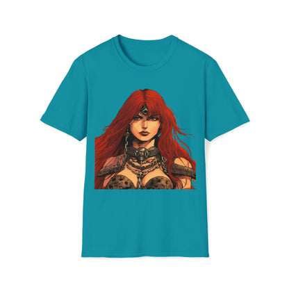 Red Sonja - The Greatest Swordswoman of the Hyborean Age, T-Shirt,  Warrior Woman, Female Fighter, Heroic Fantasy, Strong Female Character,