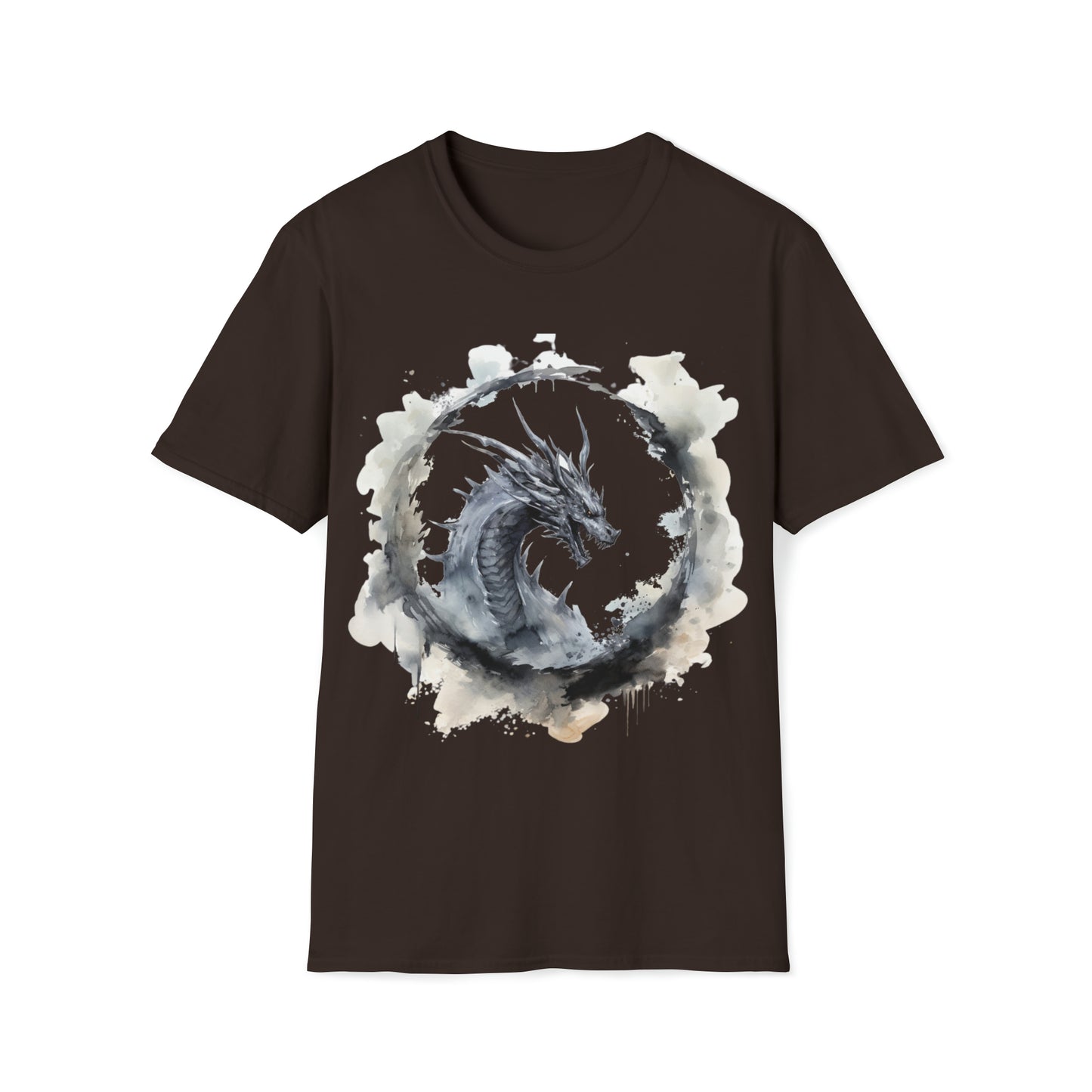 Wabi Sabi Dragon Tee Shirt, Dragon Art Tee, Embracing Imperfection, Whimsical Dragon Design, Japanese Aesthetics, Zen Art, Dragon Lover,