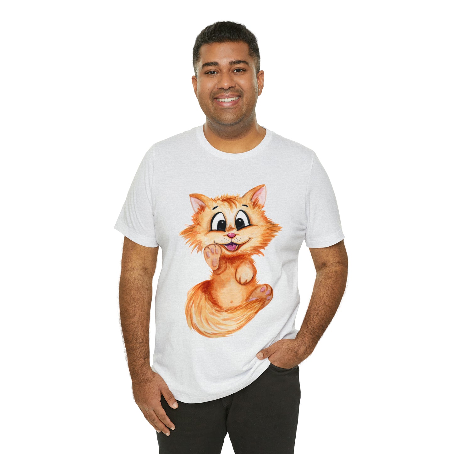 Cuddly Kitty Tee Shirt - Adorable and Comfortable Cat Lover Fashion