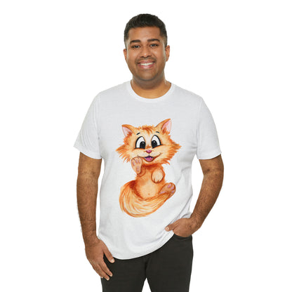 Cuddly Kitty Tee Shirt - Adorable and Comfortable Cat Lover Fashion