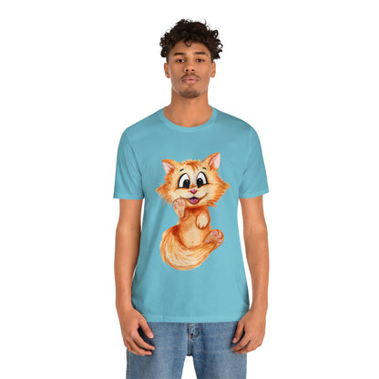 Cuddly Kitty Tee Shirt - Adorable and Comfortable Cat Lover Fashion