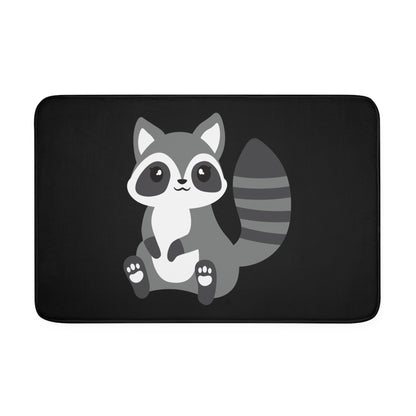 Raccoon Memory Foam Bath Mat