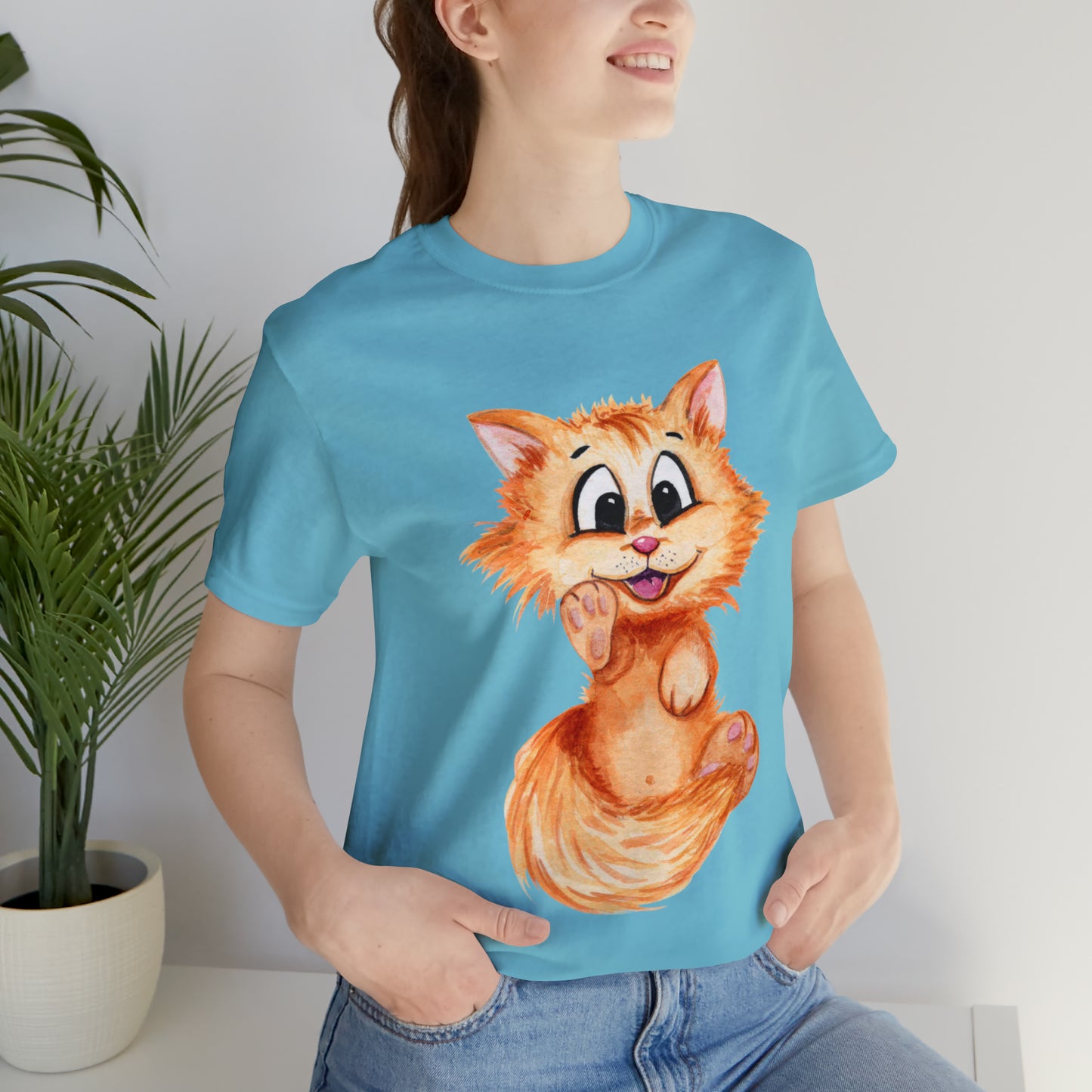 Cuddly Kitty Tee Shirt - Adorable and Comfortable Cat Lover Fashion