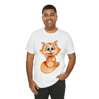 Cuddly Kitty Tee Shirt - Adorable and Comfortable Cat Lover Fashion