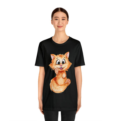 Cuddly Kitty Tee Shirt - Adorable and Comfortable Cat Lover Fashion