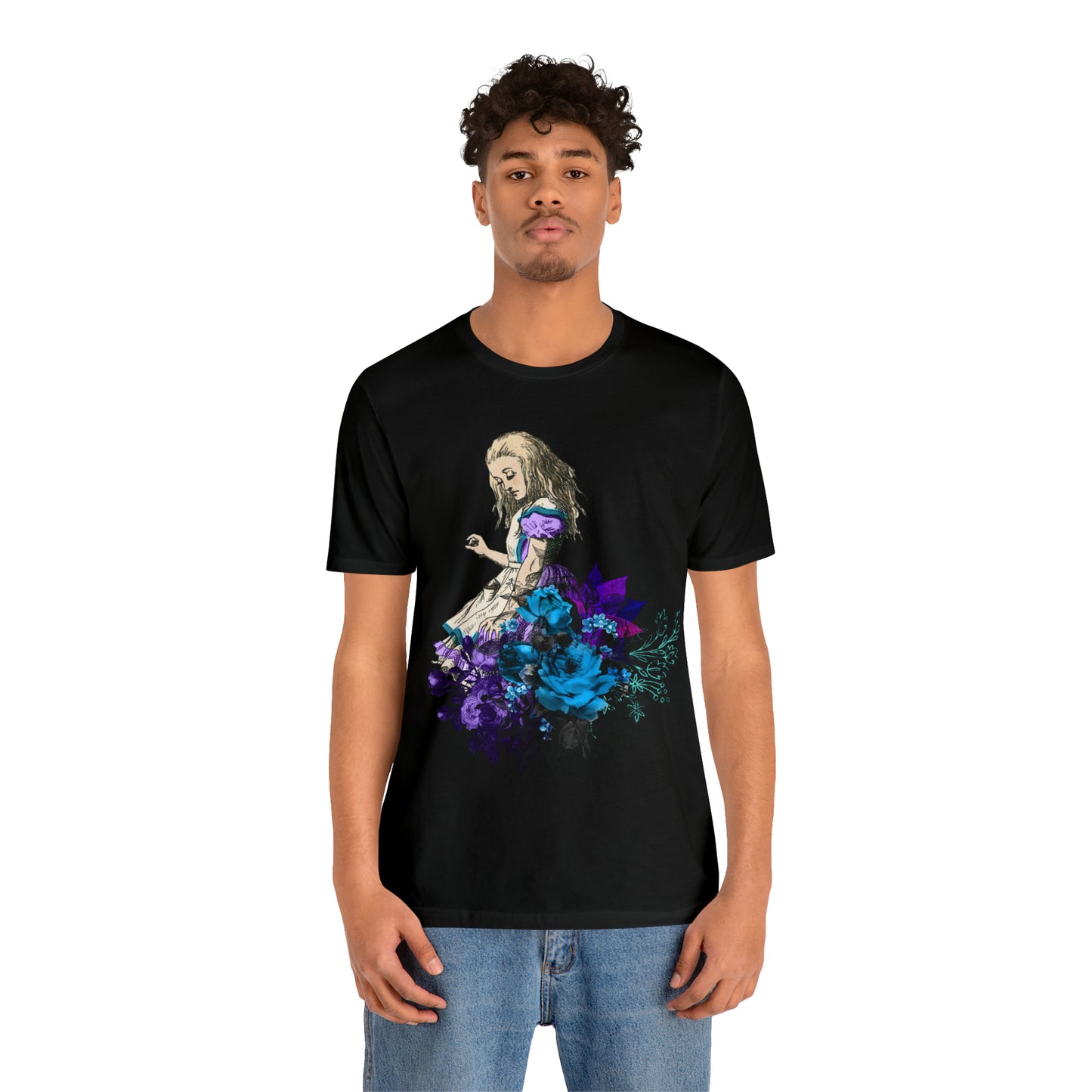 Dark Alice Tee Shirt - Gothcore Style for Women