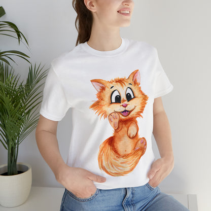 Cuddly Kitty Tee Shirt - Adorable and Comfortable Cat Lover Fashion