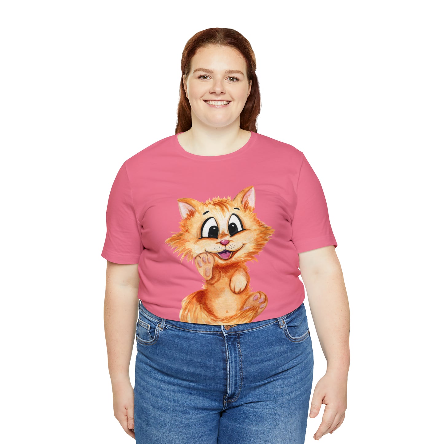 Cuddly Kitty Tee Shirt - Adorable and Comfortable Cat Lover Fashion