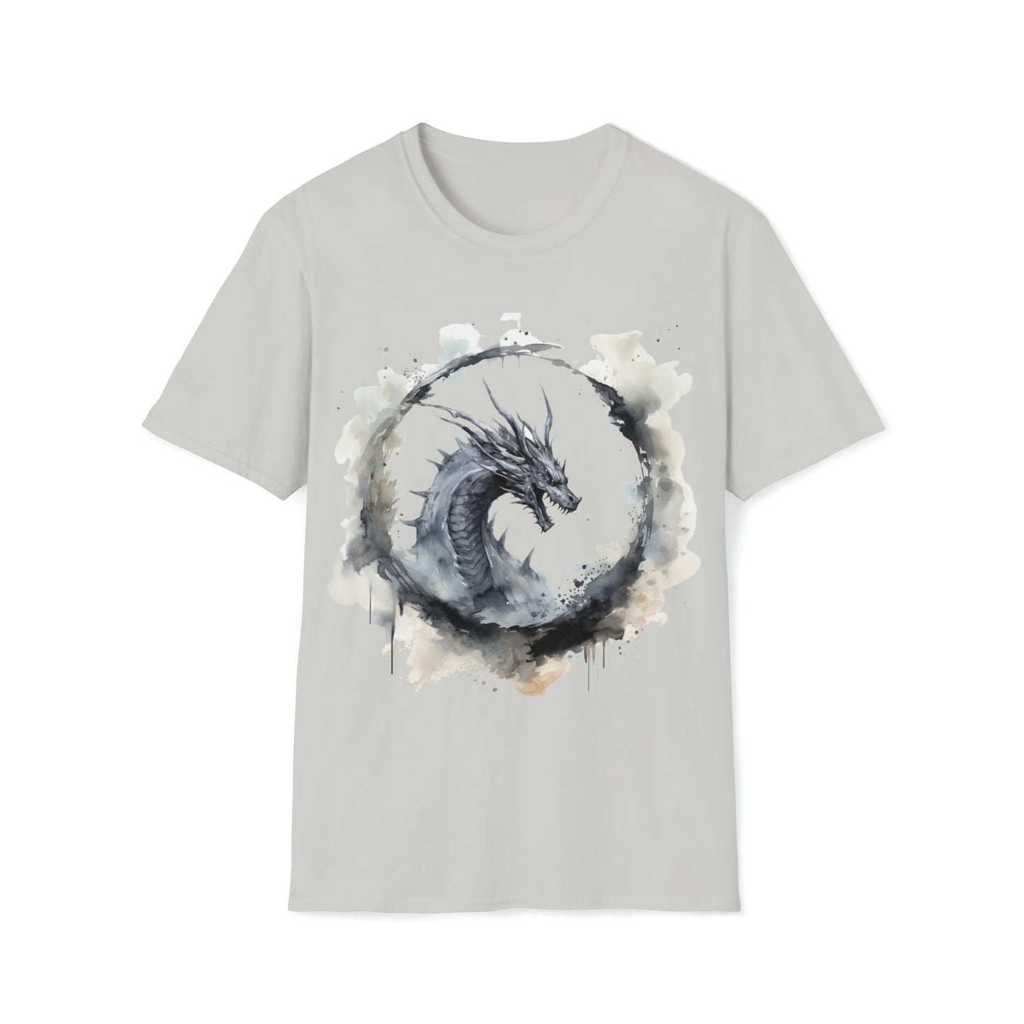 Wabi Sabi Dragon Tee Shirt, Dragon Art Tee, Embracing Imperfection, Whimsical Dragon Design, Japanese Aesthetics, Zen Art, Dragon Lover,