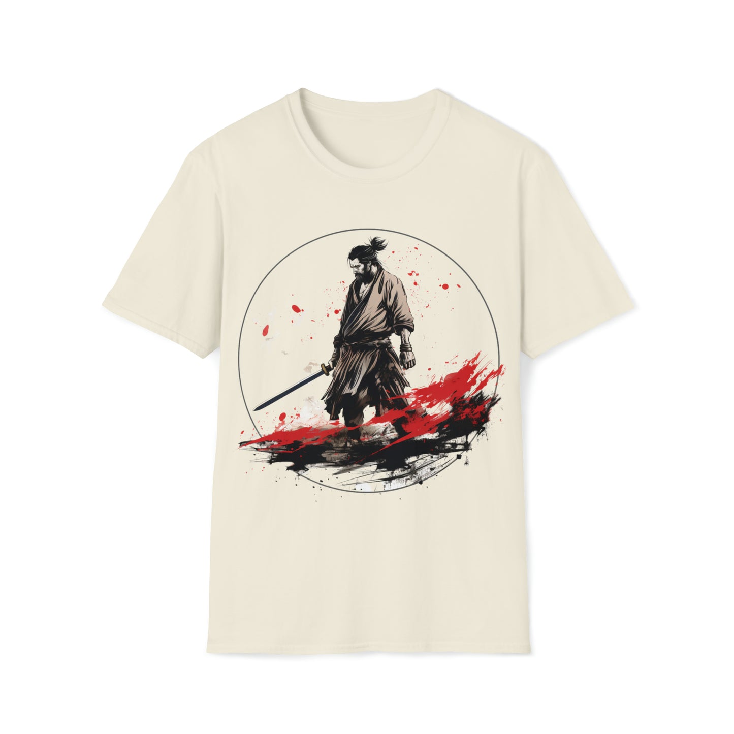 Samurai Wabi Sabi - Embracing Imperfection with Elegance T-Shirt