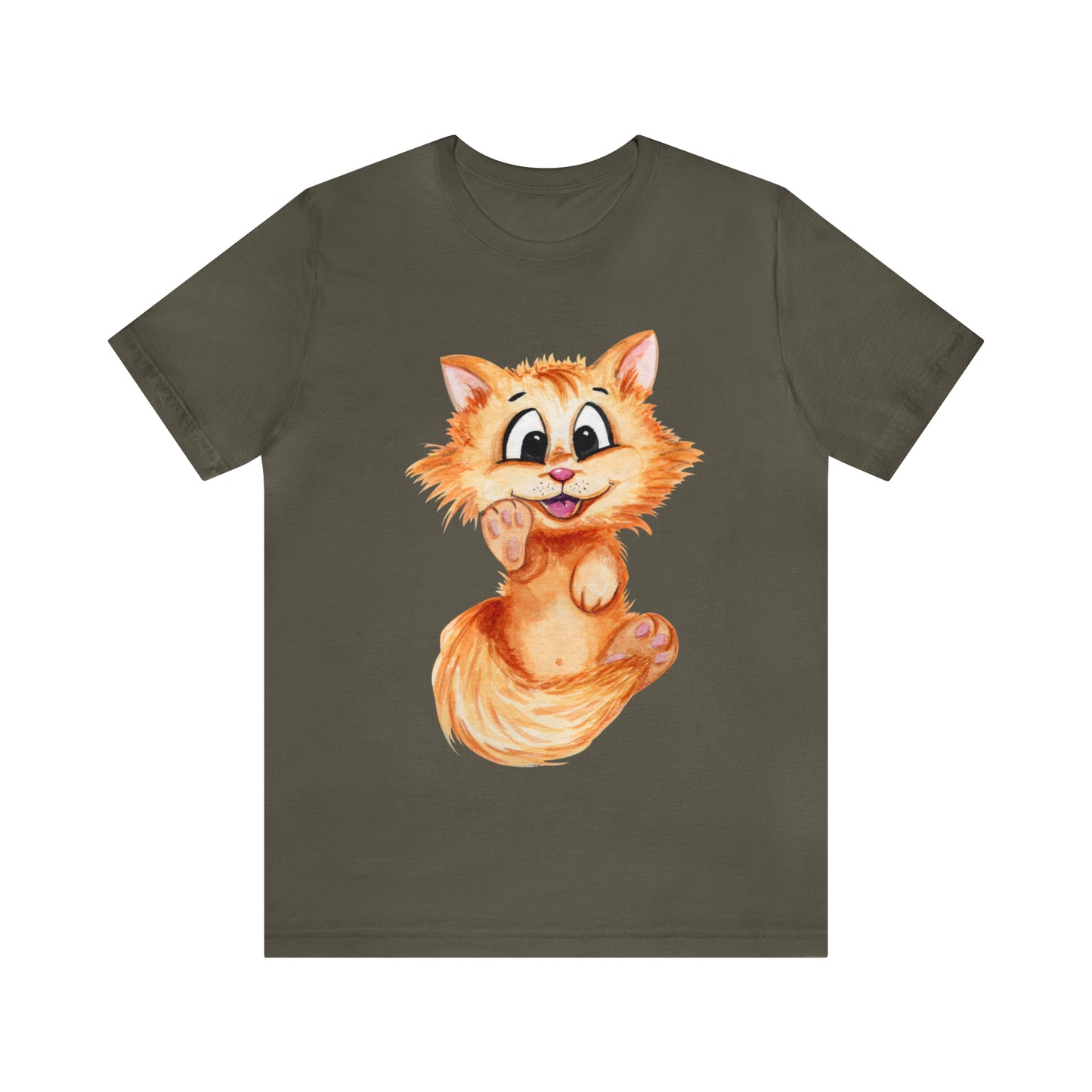 Cuddly Kitty Tee Shirt - Adorable and Comfortable Cat Lover Fashion