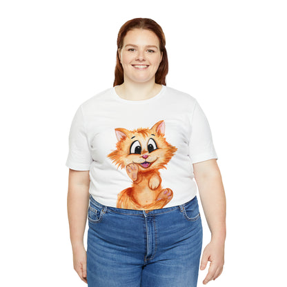 Cuddly Kitty Tee Shirt - Adorable and Comfortable Cat Lover Fashion