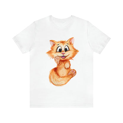 Cuddly Kitty Tee Shirt - Adorable and Comfortable Cat Lover Fashion