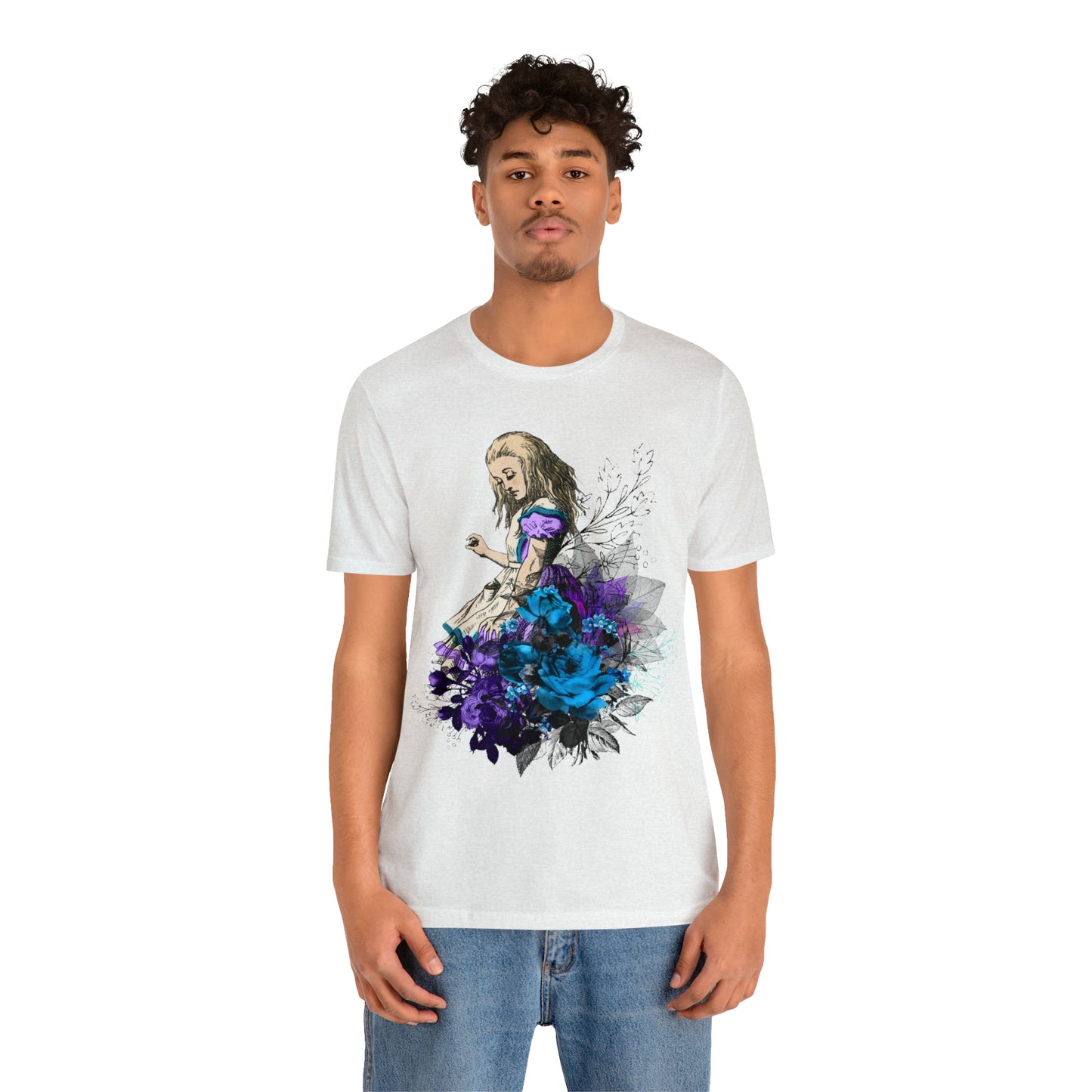 Dark Alice Tee Shirt - Gothcore Style for Women