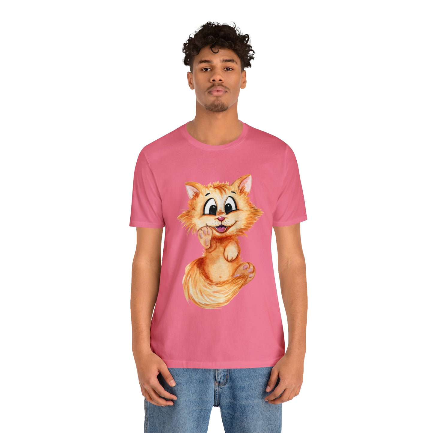 Cuddly Kitty Tee Shirt - Adorable and Comfortable Cat Lover Fashion