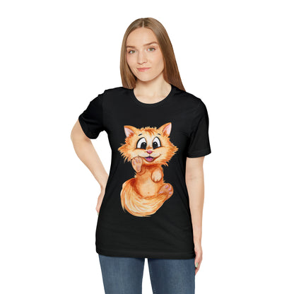 Cuddly Kitty Tee Shirt - Adorable and Comfortable Cat Lover Fashion