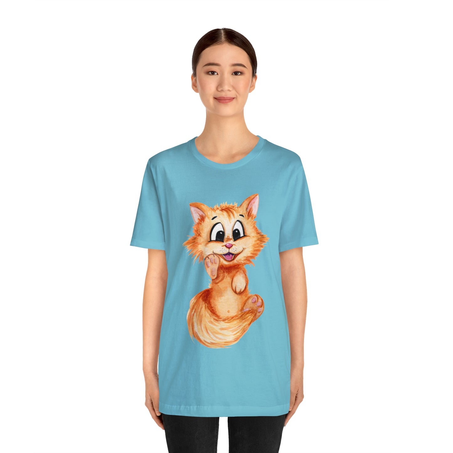 Cuddly Kitty Tee Shirt - Adorable and Comfortable Cat Lover Fashion