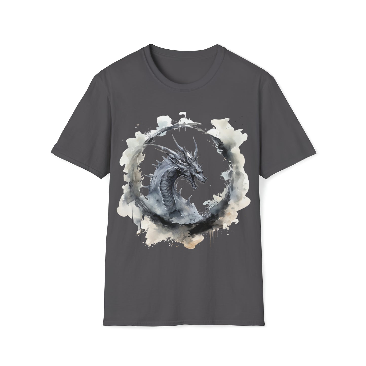 Wabi Sabi Dragon Tee Shirt, Dragon Art Tee, Embracing Imperfection, Whimsical Dragon Design, Japanese Aesthetics, Zen Art, Dragon Lover,