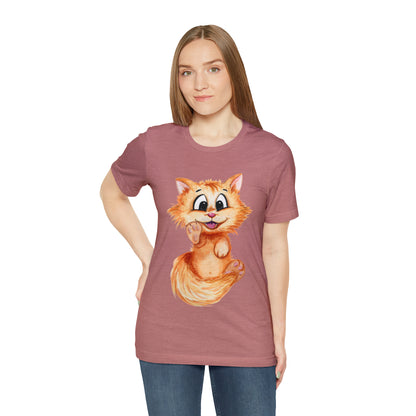 Cuddly Kitty Tee Shirt - Adorable and Comfortable Cat Lover Fashion