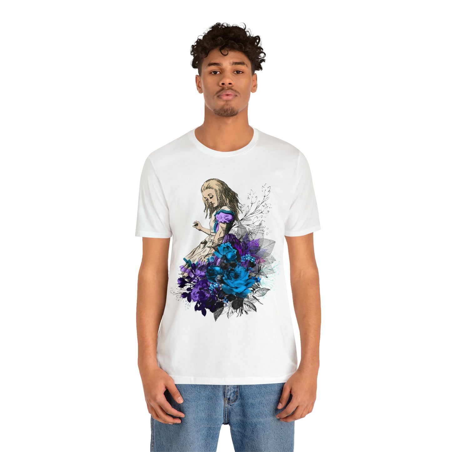 Dark Alice Tee Shirt - Gothcore Style for Women