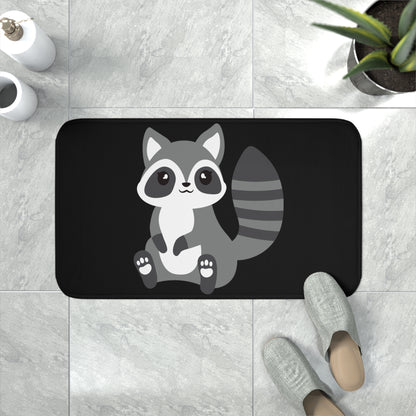 Raccoon Memory Foam Bath Mat